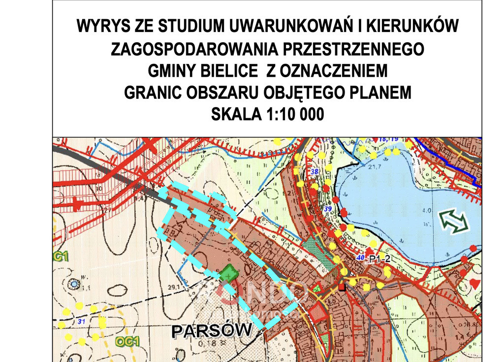 Działka Sprzedaż Parsów