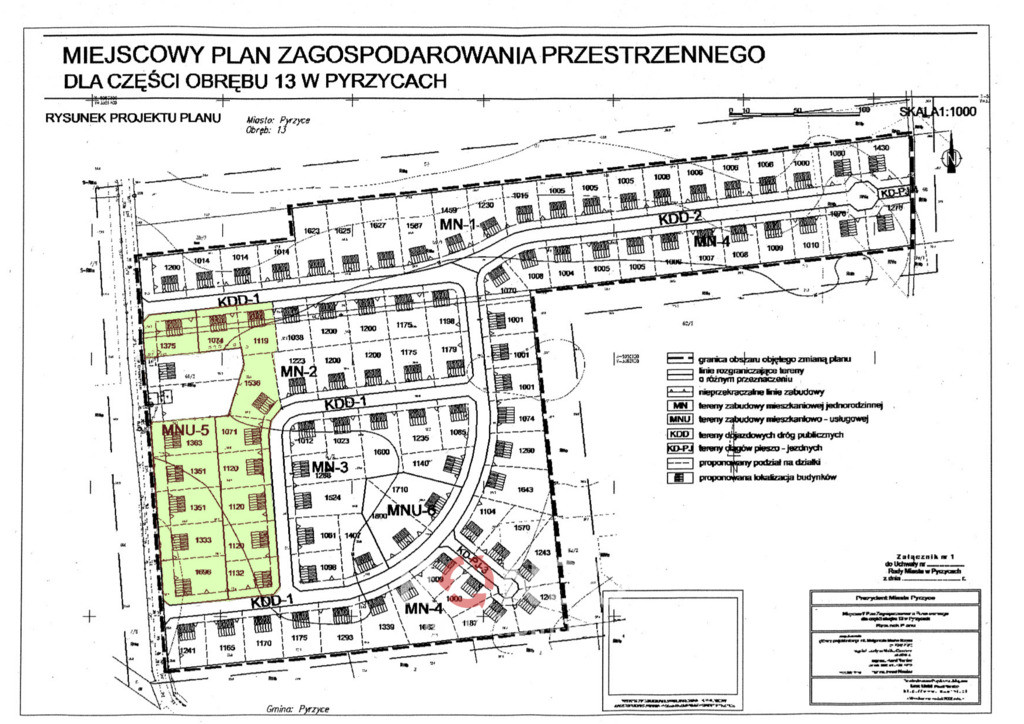 Działka Sprzedaż Pyrzyce Czerwonomłyńska