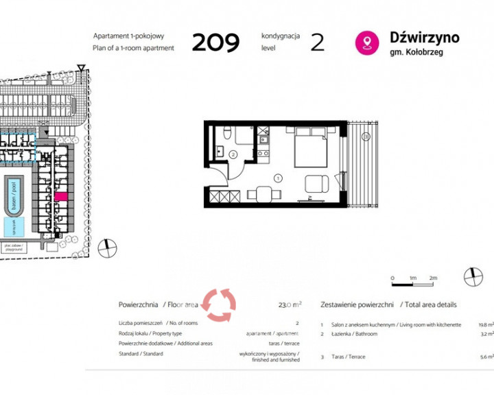 Mieszkanie Sprzedaż Dźwirzyno